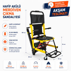 Poylin P315 Dragon Merdiven İnme Çıkma Sandalyesi | Otomatik Paletli Sistem, Güvenli ve Zahmetsiz Merdiven Transferi