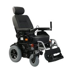 S220 Multi Fonksiyonel Akülü Tekerlekli Sandalye | Çift Motorlu Yatarlı Kaptan Koltuklu Elektrikli Hasta ve Engelli Sandalyesi | TAGESAN