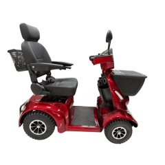 Poylin P414 Akülü Engelli Aracı (Scooter) | 4 Tekerlekli Maksimum Denge | Lüks Kaptan Koltuk ve Üstün Performans