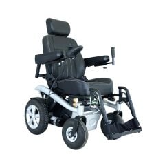 S230 Multi Fonksiyonel Akülü Tekerlekli Sandalye | Çift Motorlu Yatarlı Uzun Menzilli Elektrikli Hasta ve Engelli Sandalyesi | TAGESAN