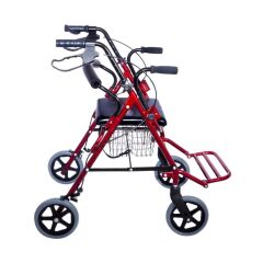 Comfort Plus DM9146 Ayak Pedallı Alüminyum Rolatör oturaklı sandalye