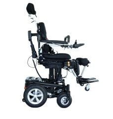 S302 Ayağa Kaldıran Akülü Tekerlekli Sandalye | Standing Özellikli Çift Motorlu Elektrikli Hasta ve Engelli Sandalyesi | TAGESAN