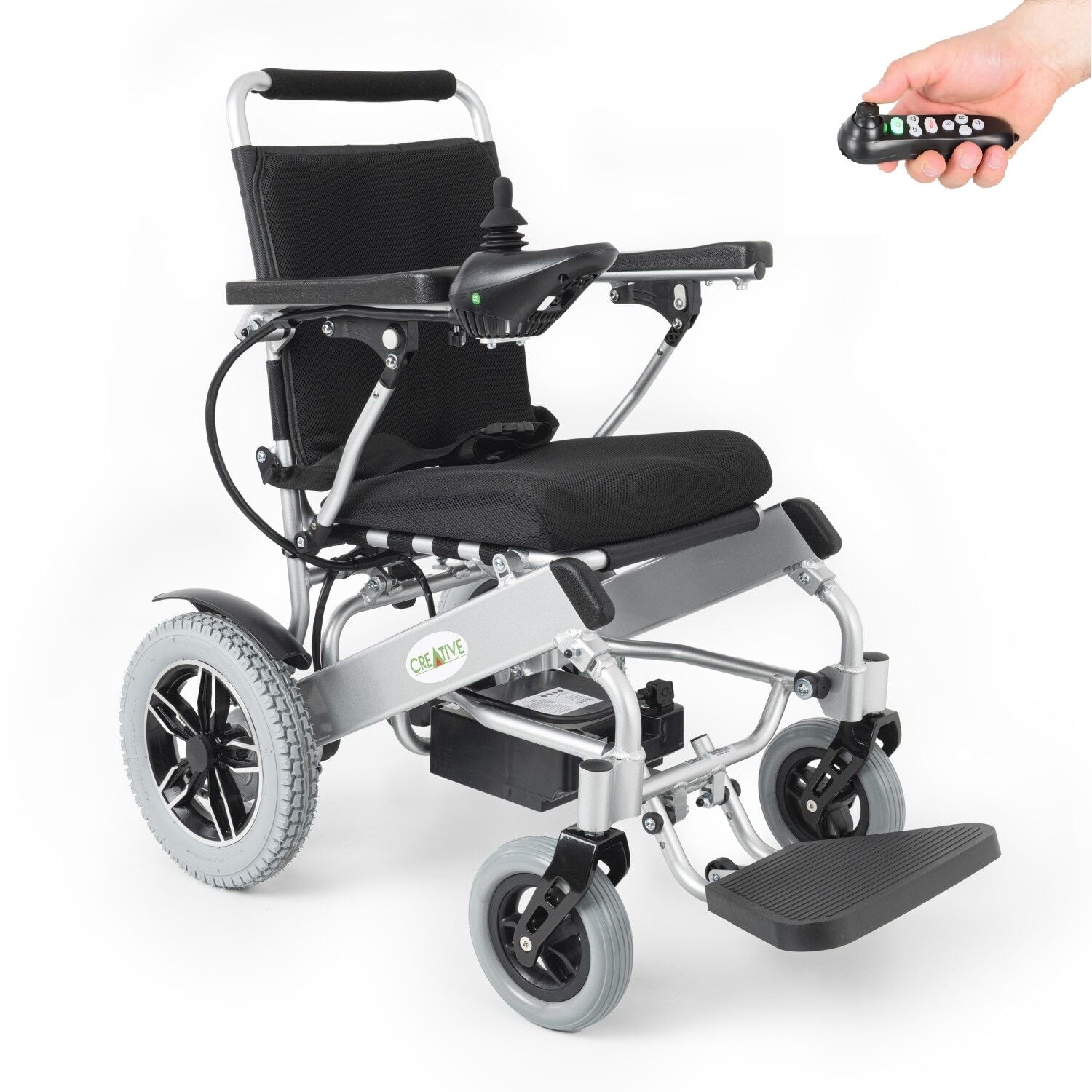 CR-6012 Lityum Pilli Akülü Tekerlekli Sandalye (Uzaktan Kumandalı)