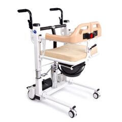 Comfort Plus DM-160 Tuvaletli Tekerlekli Sandalye (MANUEL) Ayak Pedallı hasta taşıma lifti