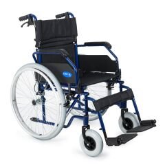 DM-321 45 cm Lacivert Hafif Alüminyum Tekerlekli Sandalye