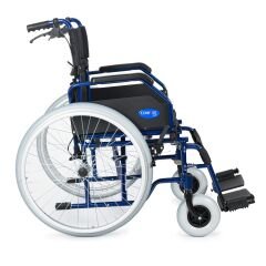 DM-321 45 cm Lacivert Hafif Alüminyum Tekerlekli Sandalye