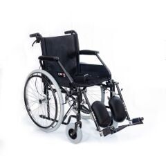 DM-303 50cm Standart Manuel Tekerlekli Sandalye (Özellikli,Baldır Destekli)