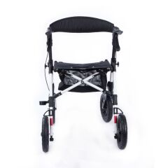 Comfort Plus DM-800 Büyük Tekerlekli Alüminyum Rollatör frenli oturaklı yürüteç