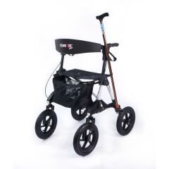 Comfort Plus DM-800 Büyük Tekerlekli Alüminyum Rollatör frenli oturaklı yürüteç