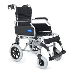 DM-337 40cm Silver Alüminyum Özellikli Transfer Tekerlekli Sandalye