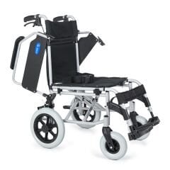 DM-337 40cm Silver Alüminyum Özellikli Transfer Tekerlekli Sandalye