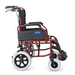 DM-337 50cm Alüminyum Özellikli Transfer Tekerlekli Sandalye