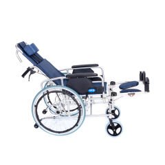 KY954LGC-46 Sırtı Yatar Ayak Kalkar Alüminyum Özellikli Tekerlekli Sandalye