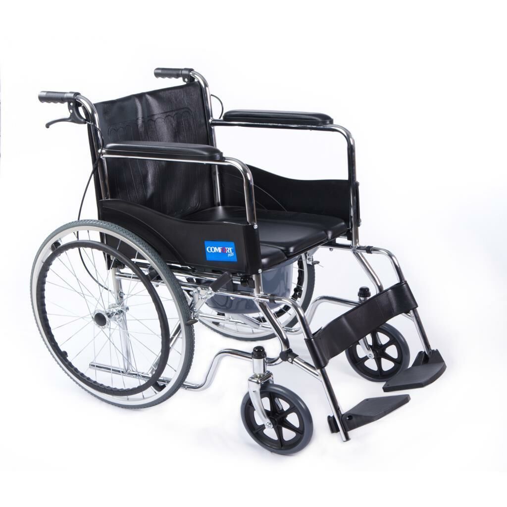 Comfort Plus DM-680 Tuvalet Özellikli Tekerlekli banyo Sandalye