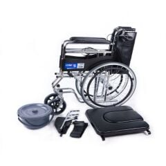 Comfort Plus DM-680 Tuvalet Özellikli Tekerlekli banyo Sandalye