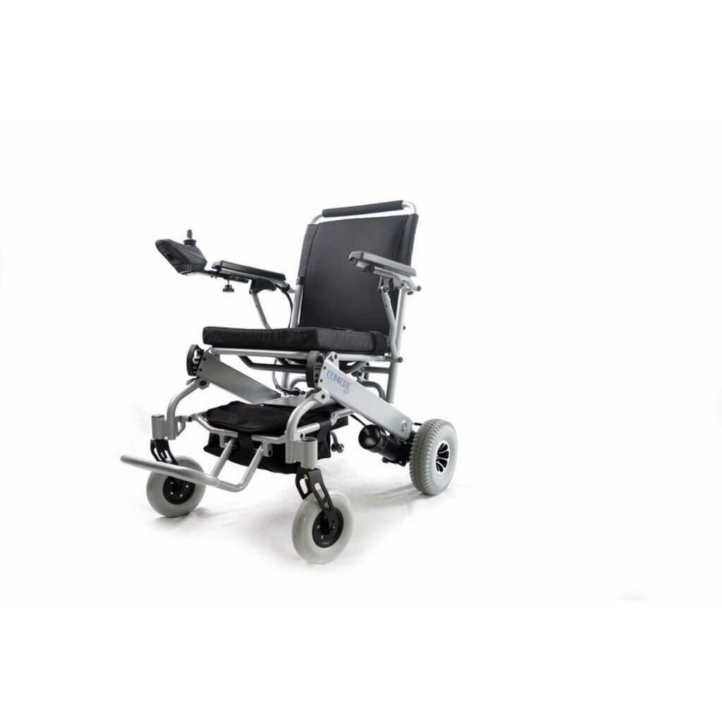 Comfort Plus Lityum Pilli Hafif Katlanabilir Akülü Tekerlekli Sandalye 28 kg katlanır