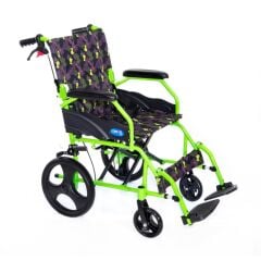Comfort Plus KY863LAJ-A12 Alüminyum Transfer Özellikli Tekerlekli Sandalye Green