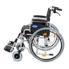 DM-545 45cm Tuvalet WC Özellikli Tekerlekli Sandalye
