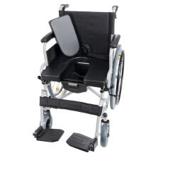 DM-545 45cm Tuvalet WC Özellikli Tekerlekli Sandalye