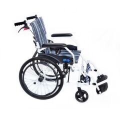 Comfort Plus KY863LAJ-A20 Alüminyum Özellikli Tekerlekli Sandalye Mavi