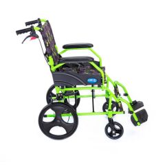 Comfort Plus KY863LAJ-A12 Alüminyum Transfer Özellikli Tekerlekli Sandalye Green