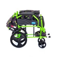 Comfort Plus KY863LAJ-A12 Alüminyum Transfer Özellikli Tekerlekli Sandalye Green
