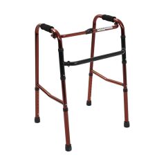 PR-447 Alüminyum Walker (Bronz) | Katlanabilir Hareketli Hasta Yürüteci Boy Ayarlı | TAGESAN