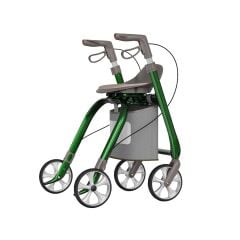 PR-899 Karbon Fiber Lüks Rollatör Yürüteç | 135 Kg, Hafif, Katlanabilir, Oturaklı ve Frenli Walker | TAGESAN