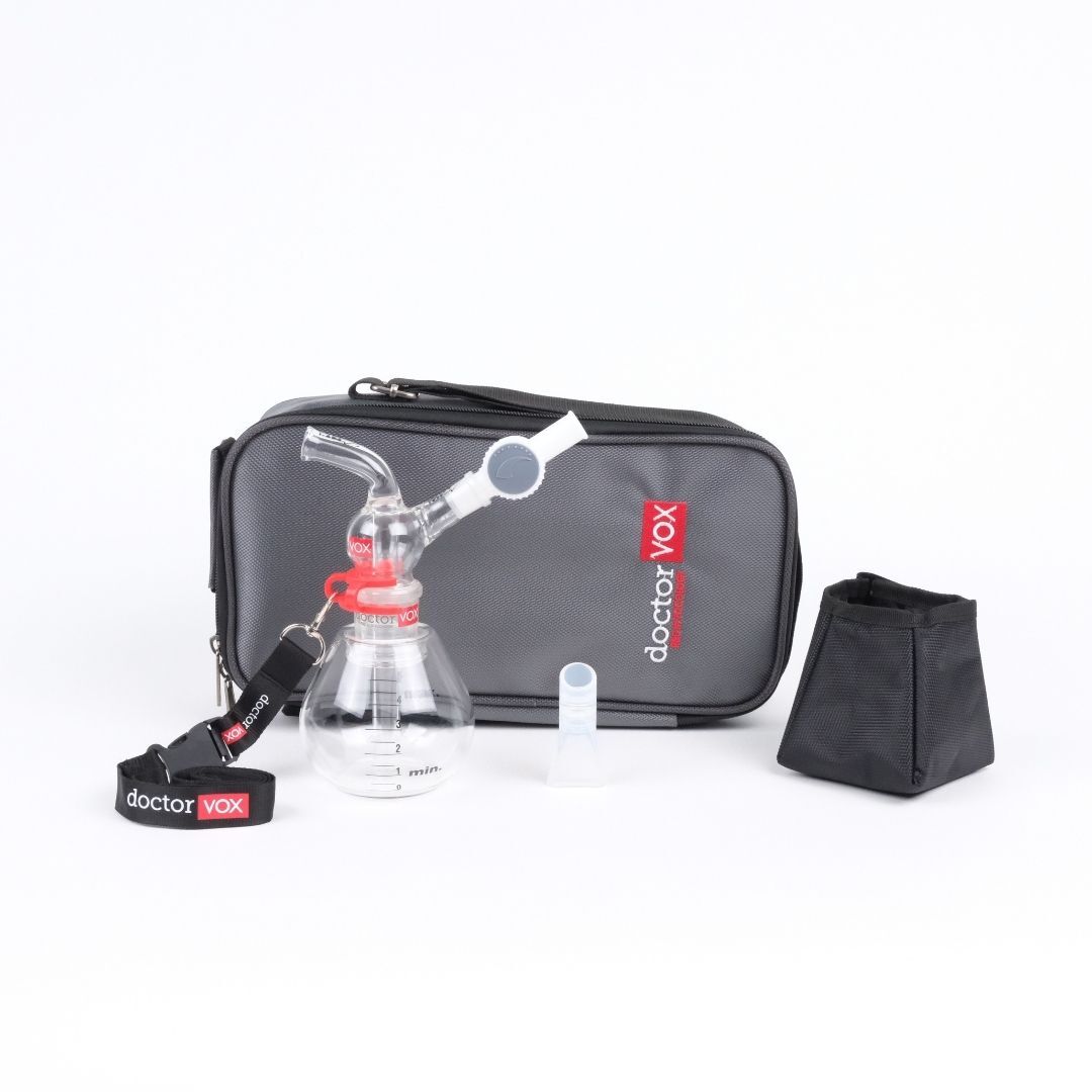 doctorVOX Aparatı V3 Cam Ses Terapi ve Vokal Eğitim Cihazı