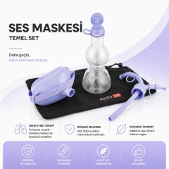 Ses Terapisi ve Vokal Egzersiz Ekipmanı | doctorVOX Ses Maskesi Temel Set Mor