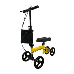 PR-451 Diz Walkerı Alüminyum Diz Yürüteci | 4 Tekerlekli Bacak Destekli Knee Walker | TAGESAN