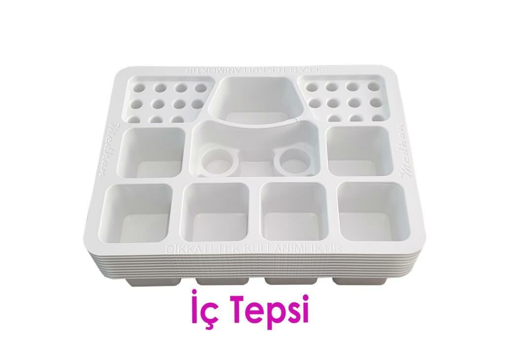 Flebotomi İç Tepsi - 10 Adet - Medkan - TK2121