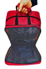 KRAUSTMANN Ambulans Sırt Çantası - TK3841 - Kırmızı -  CANACIL - Tip-Z