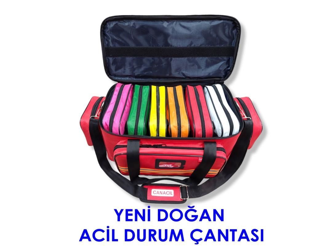 KRAUSTMANN YENİ DOĞAN ACİL DURUM ÇANTASI - TK6531 - Kırmızı
