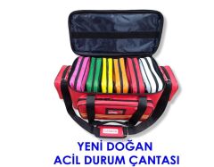 KRAUSTMANN YENİ DOĞAN ACİL DURUM ÇANTASI - TK6531 - Kırmızı