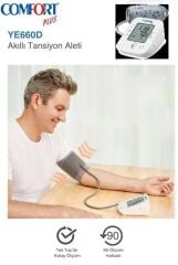 Comfort Plus YE660D DİJİTAL TANSİYON ALET (ADAPTÖR HEDİYELİ) 5 YIL GARANTLİ
