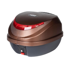 KRAUSTMANN REXX MOTOSİKLET ARKA ÇANTA 32LT KAHVERENGİ TOPCASE