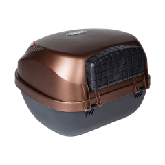 KRAUSTMANN REXX MOTOSİKLET ARKA ÇANTA 32LT KAHVERENGİ TOPCASE