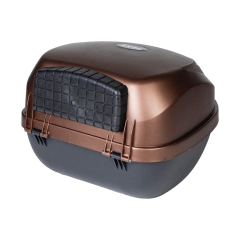 KRAUSTMANN REXX MOTOSİKLET ARKA ÇANTA 32LT KAHVERENGİ TOPCASE