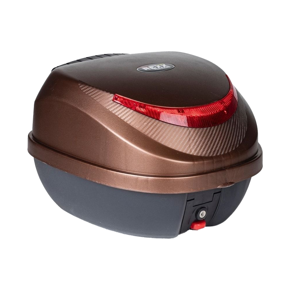 KRAUSTMANN REXX MOTOSİKLET ARKA ÇANTA 32LT KAHVERENGİ TOPCASE