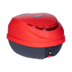 KRAUSTMANN REXX MOTOSİKLET ARKA ÇANTA 32LT KIRMIZI TOPCASE