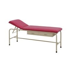 TAGESAN Muayene Masası Çekmeceli Sabit Ayaklı Kırmızı beyaz 202