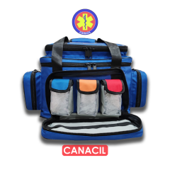 54 CM Travma Çantası | TK5403 | Saks Mavi | CANACIL | MAHİR Serisi